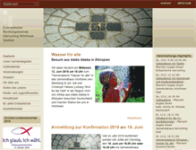 Tablet Screenshot of evangelisch-in-herrsching.de